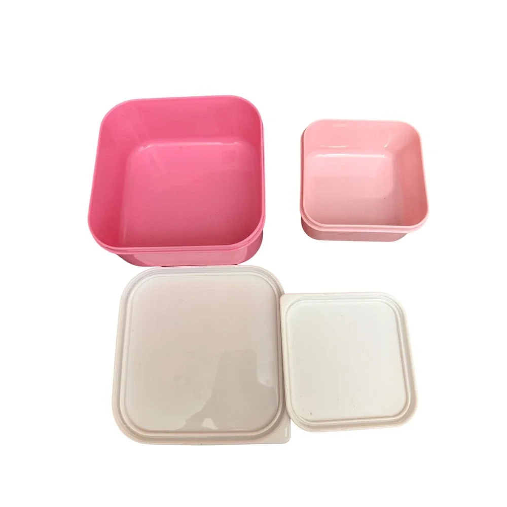 Sanrio Hello Kitty‎ x Bokksu Nesting Snack Containers Hello Kitty My Melody Pink